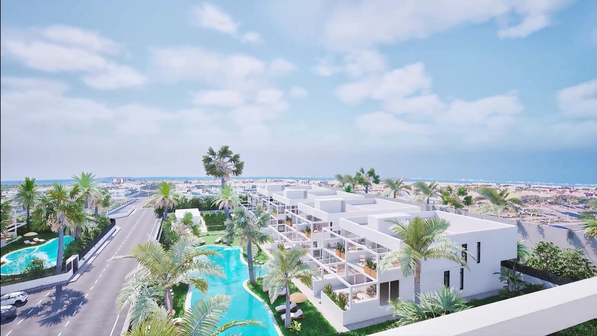 New build bungalows for sale in mar de cristal near the beach