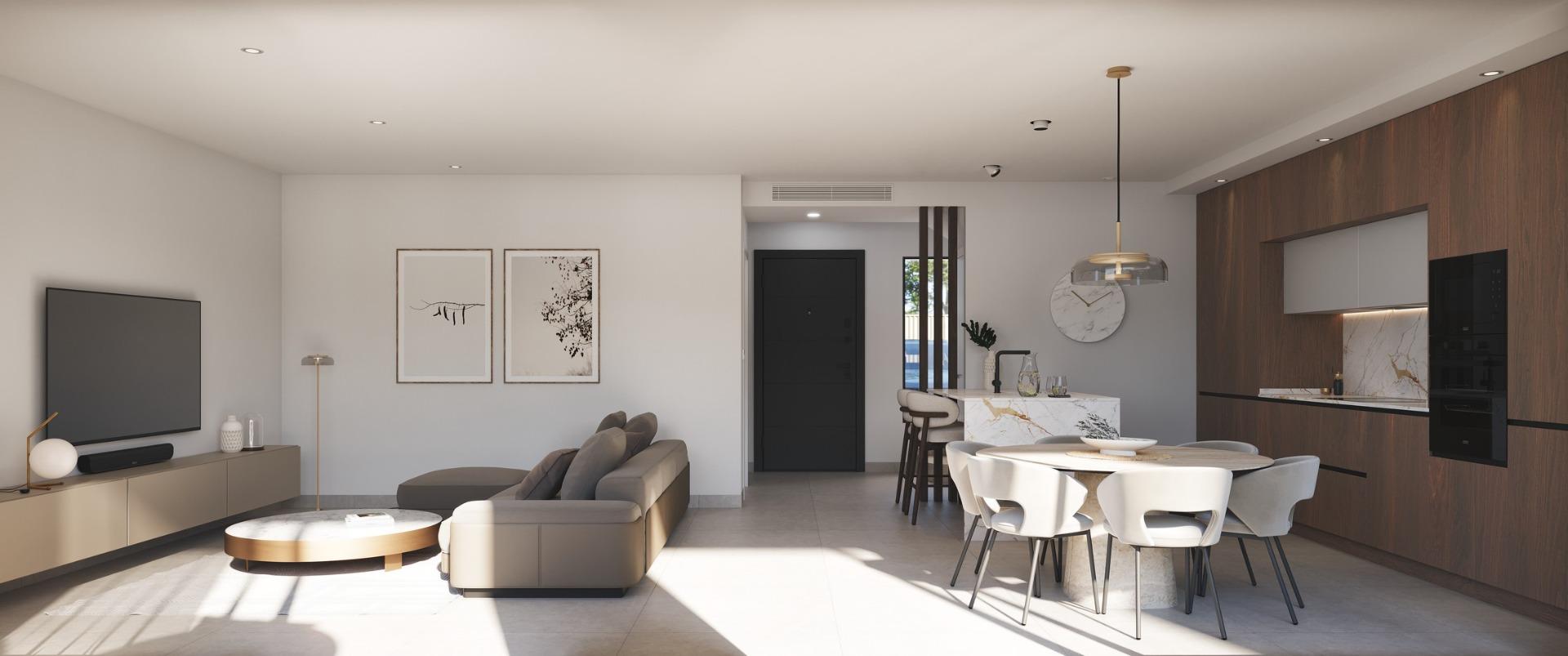 Modern new build villas near the beach in santiago de la ribera
