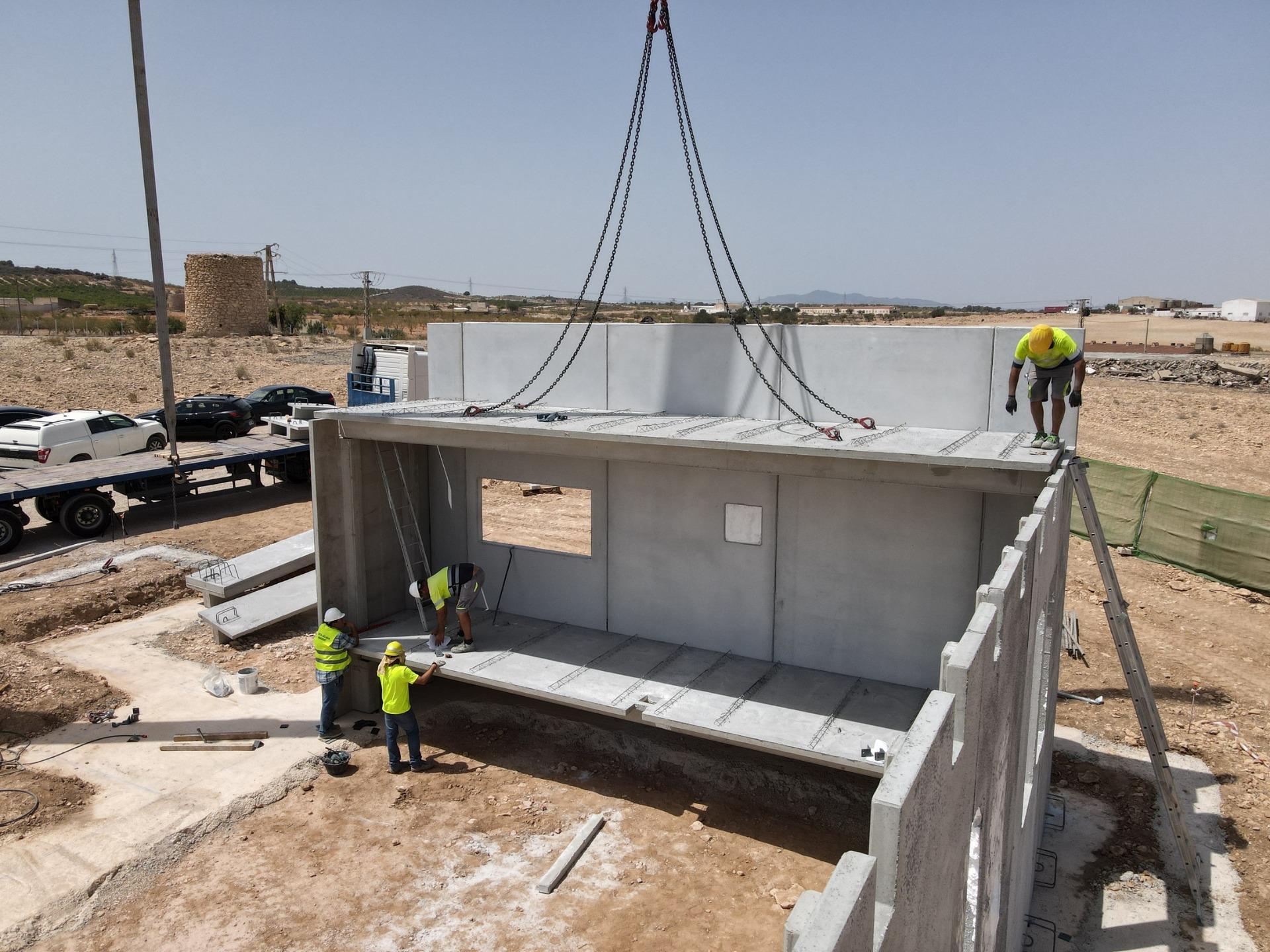 New build bungalows in fuente alamo, murcia