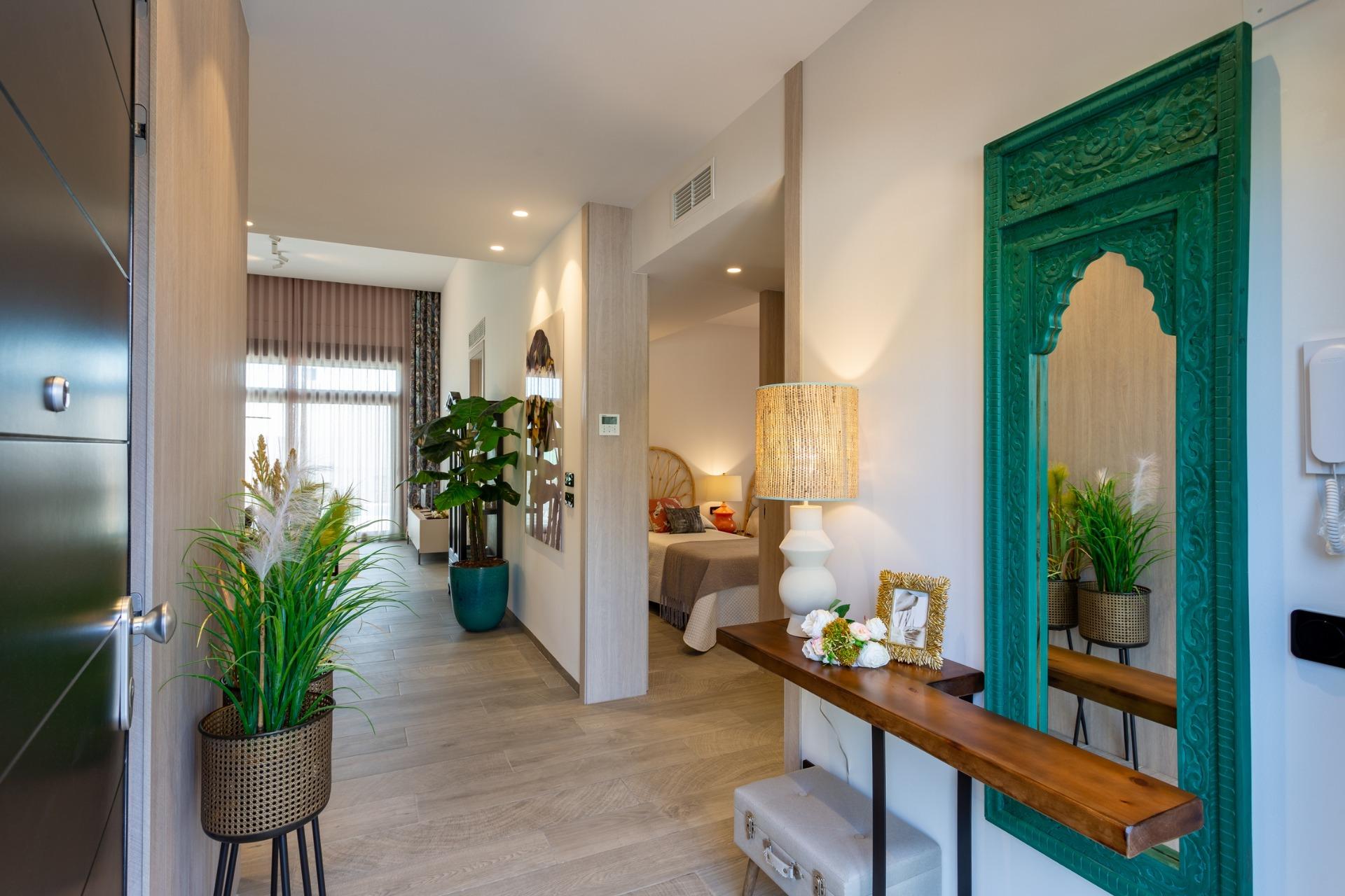 New build semi detached villas with private pool at la finca golf resort algorfa