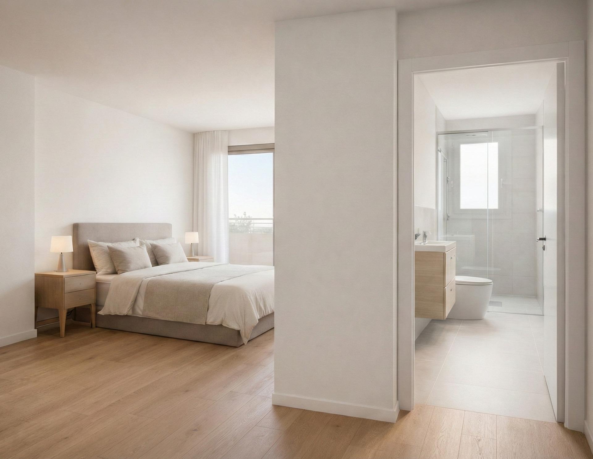Modern apartments and penthouses with solarium in san javier near mar menor