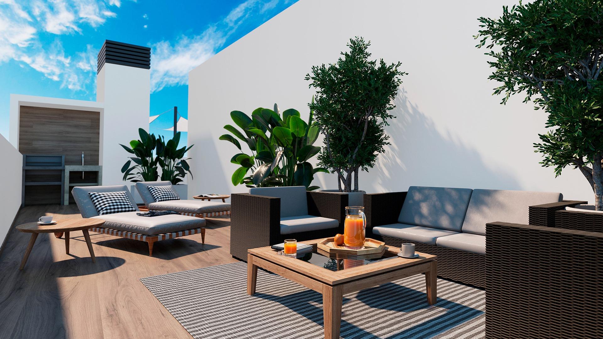 Modern apartments just 250m from playa del cura in torrevieja