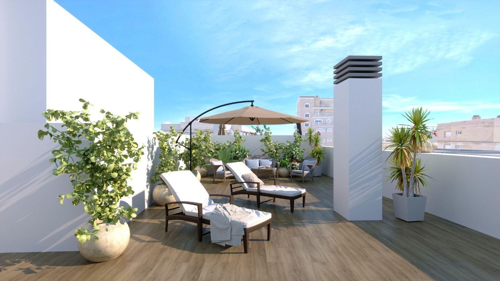 Modern new build apartments in central torrevieja costa blanca