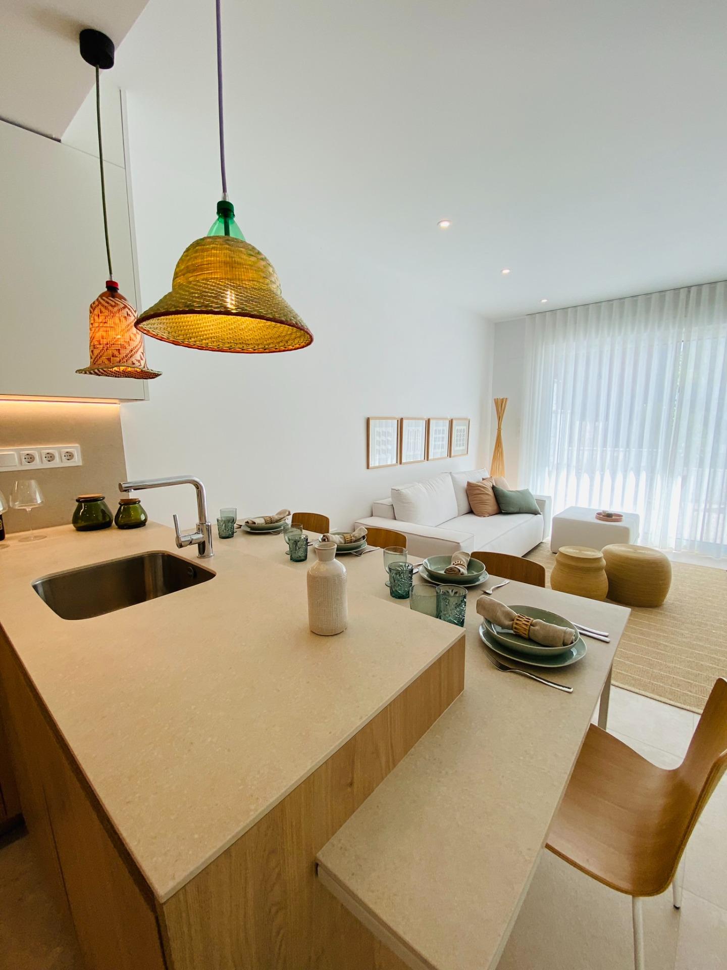 New build bungalow residential complex in pilar de la horadada
