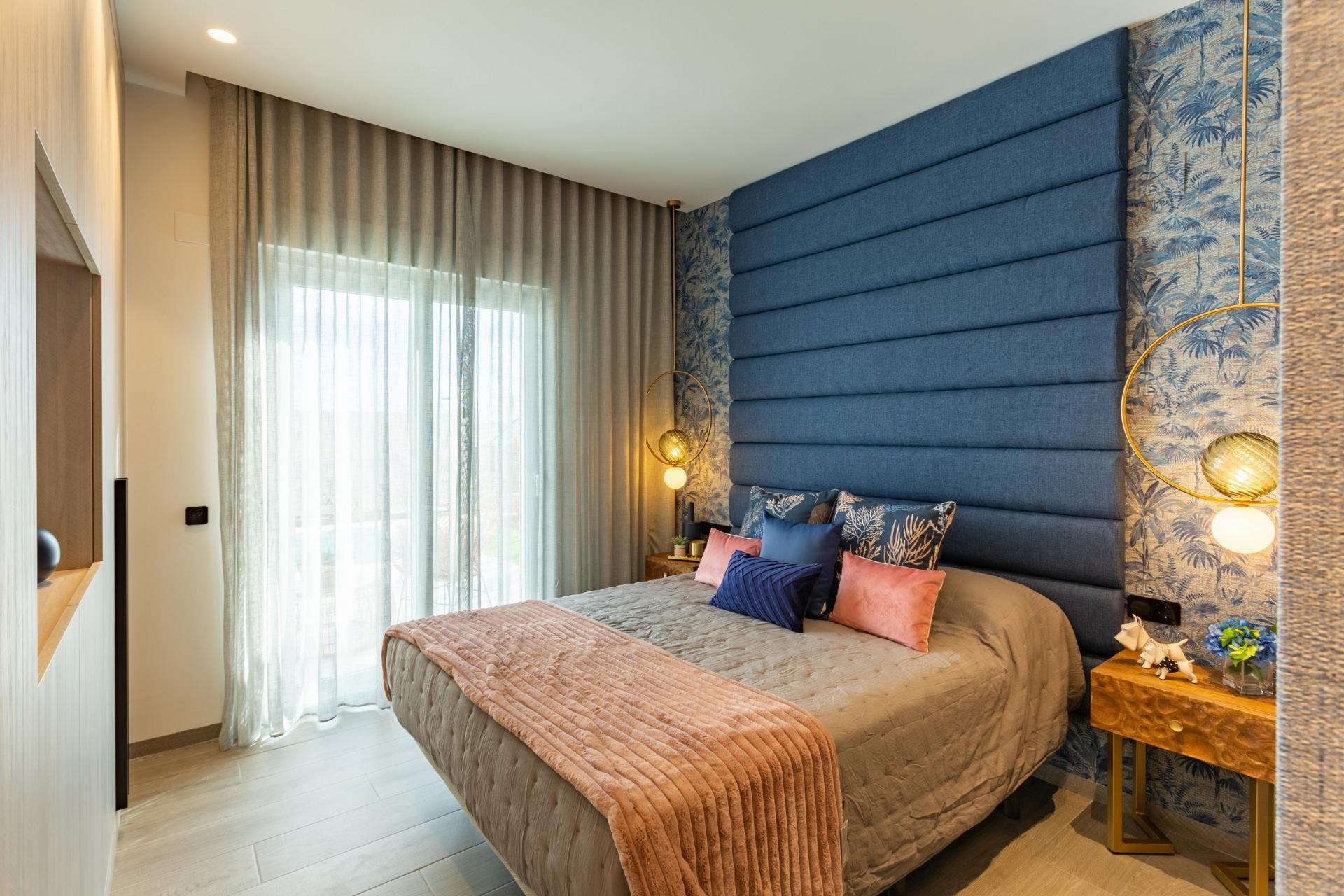 New build semi detached villas with private pool at la finca golf resort algorfa
