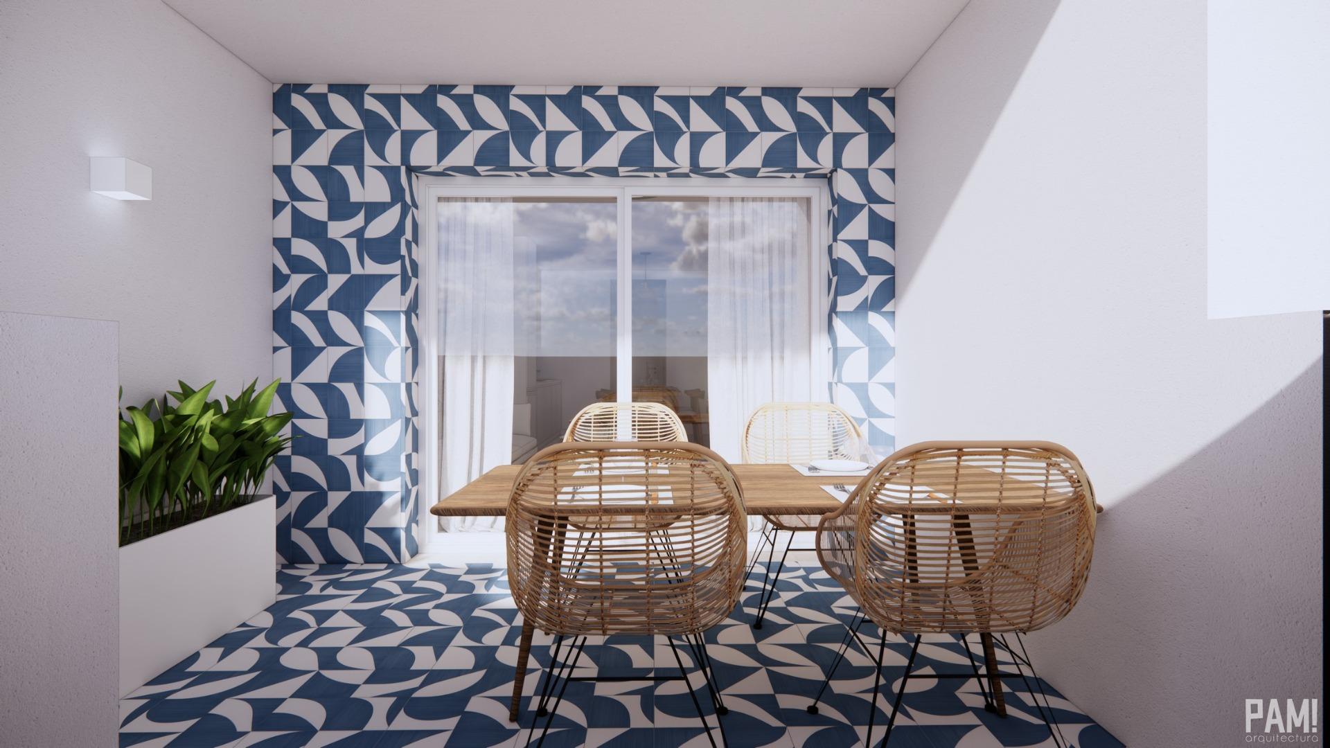 New mediterranean apartments just 140 metres from the beach in torre de la horadada