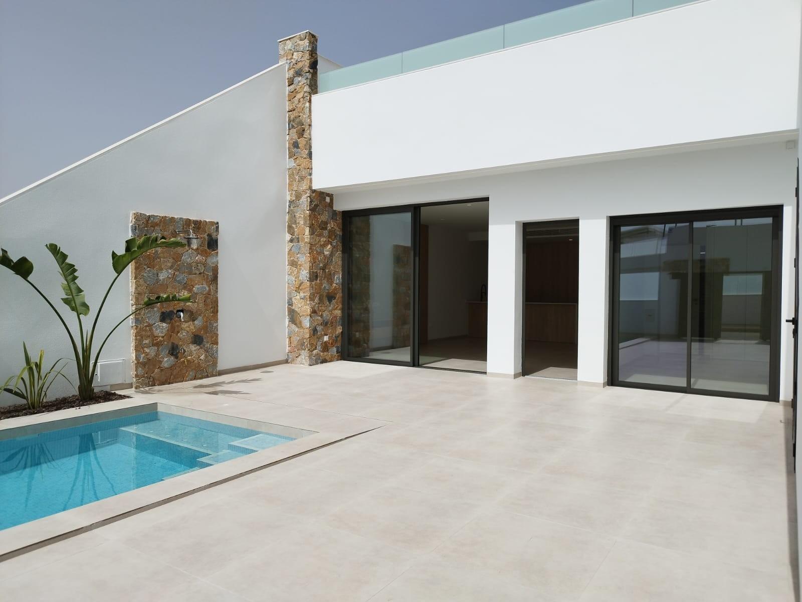 New build semi-detached villas in san javier