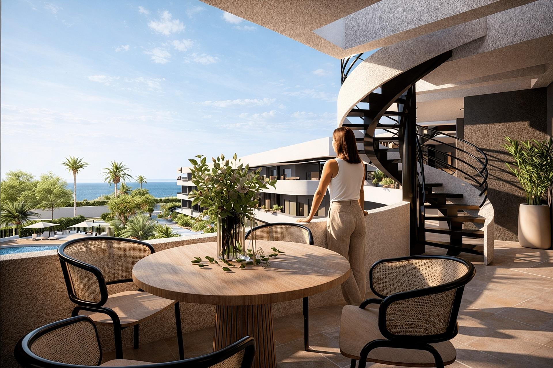 Luxury golf front apartments near the sea in los alcazares costa calida