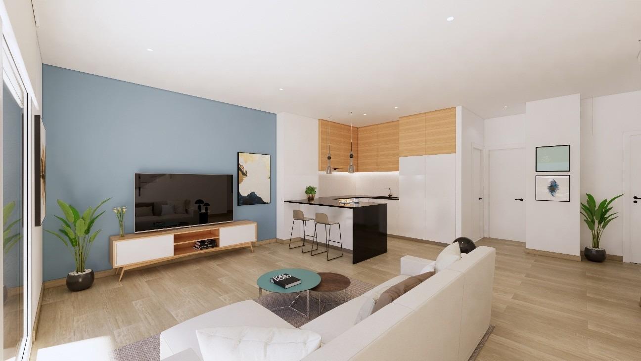 New-build townhouses on the frontline of la serena golf in los alcázares