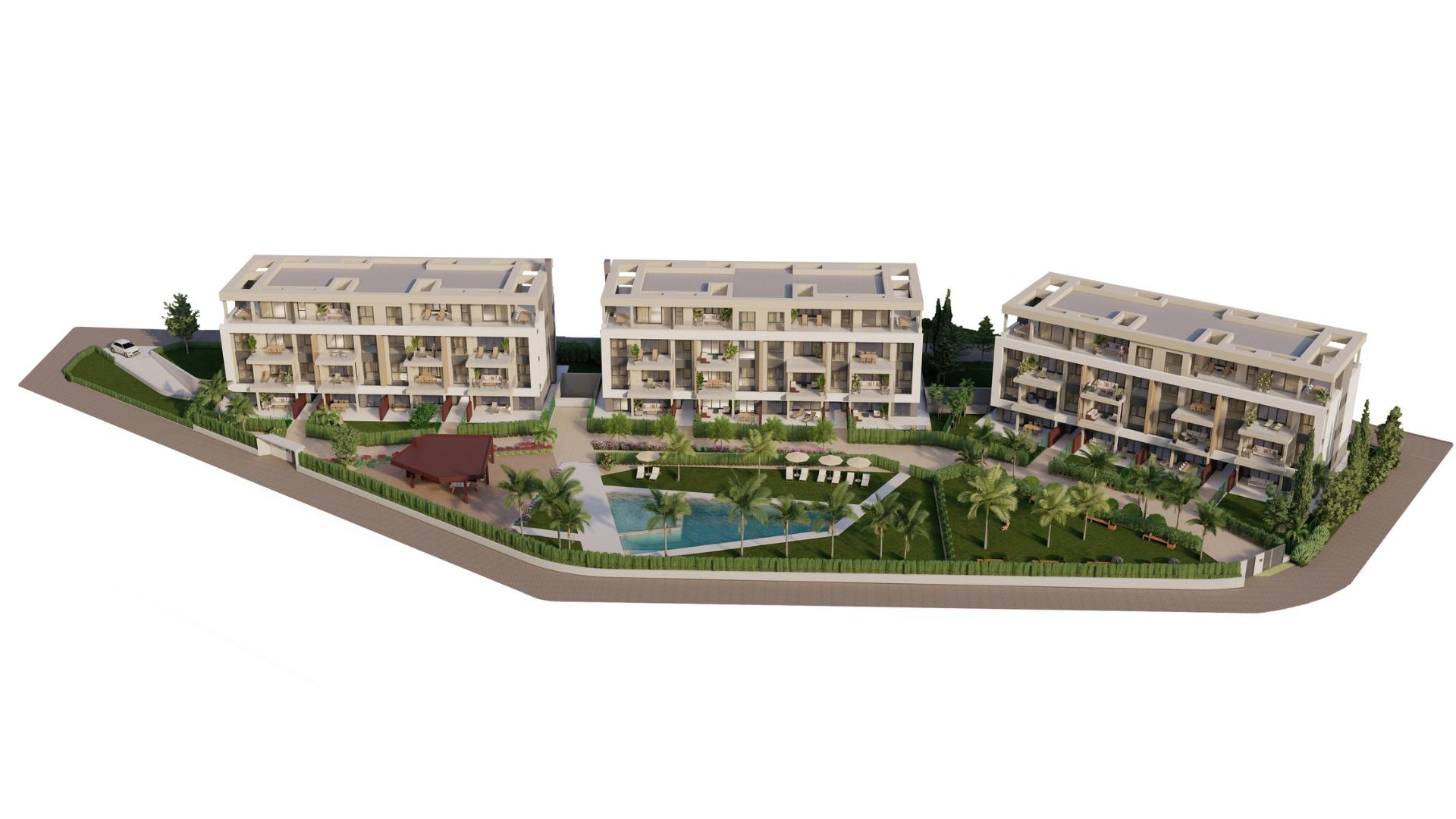 New build residential in private gated resort in province of murcia