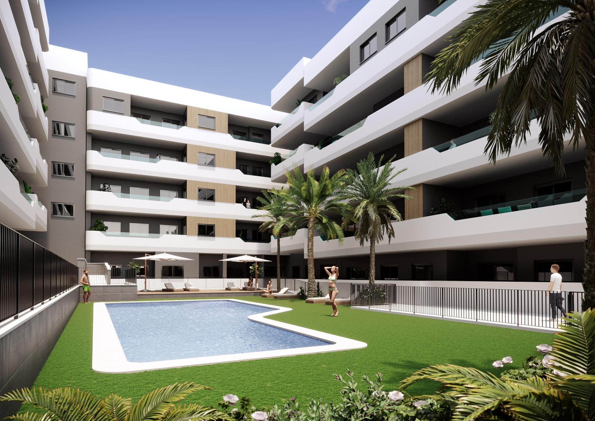 New build residential complex in santa pola