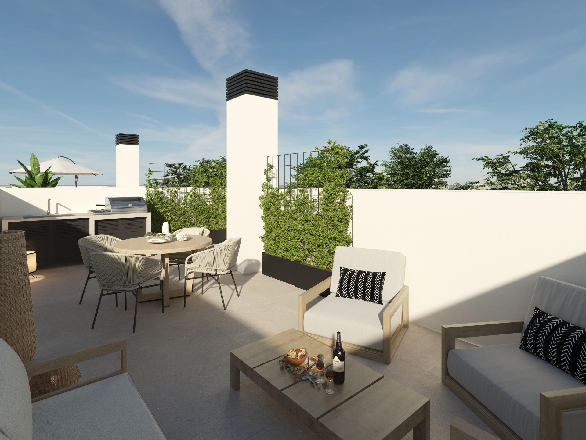 Modern townhouses in dolores with comunal pool