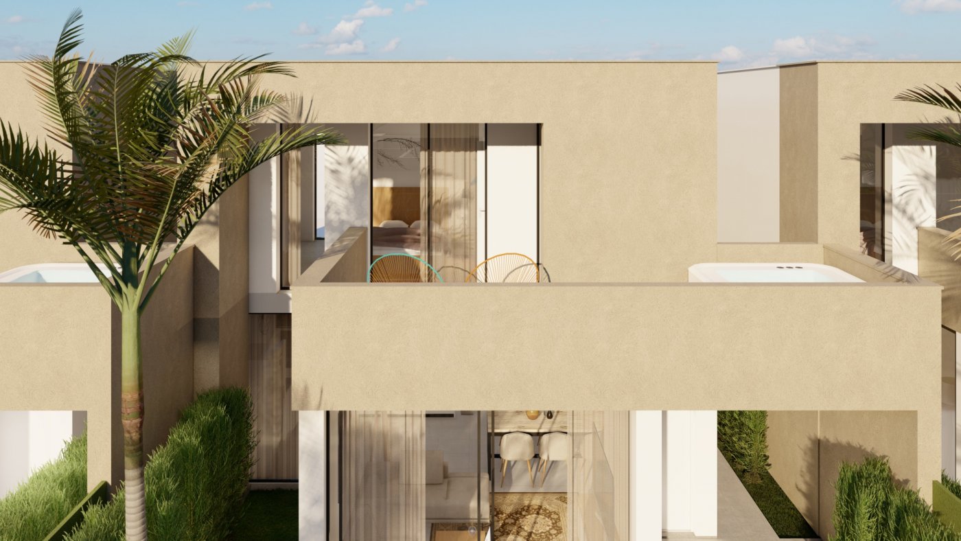 New build villas in los urrutias, murcia
