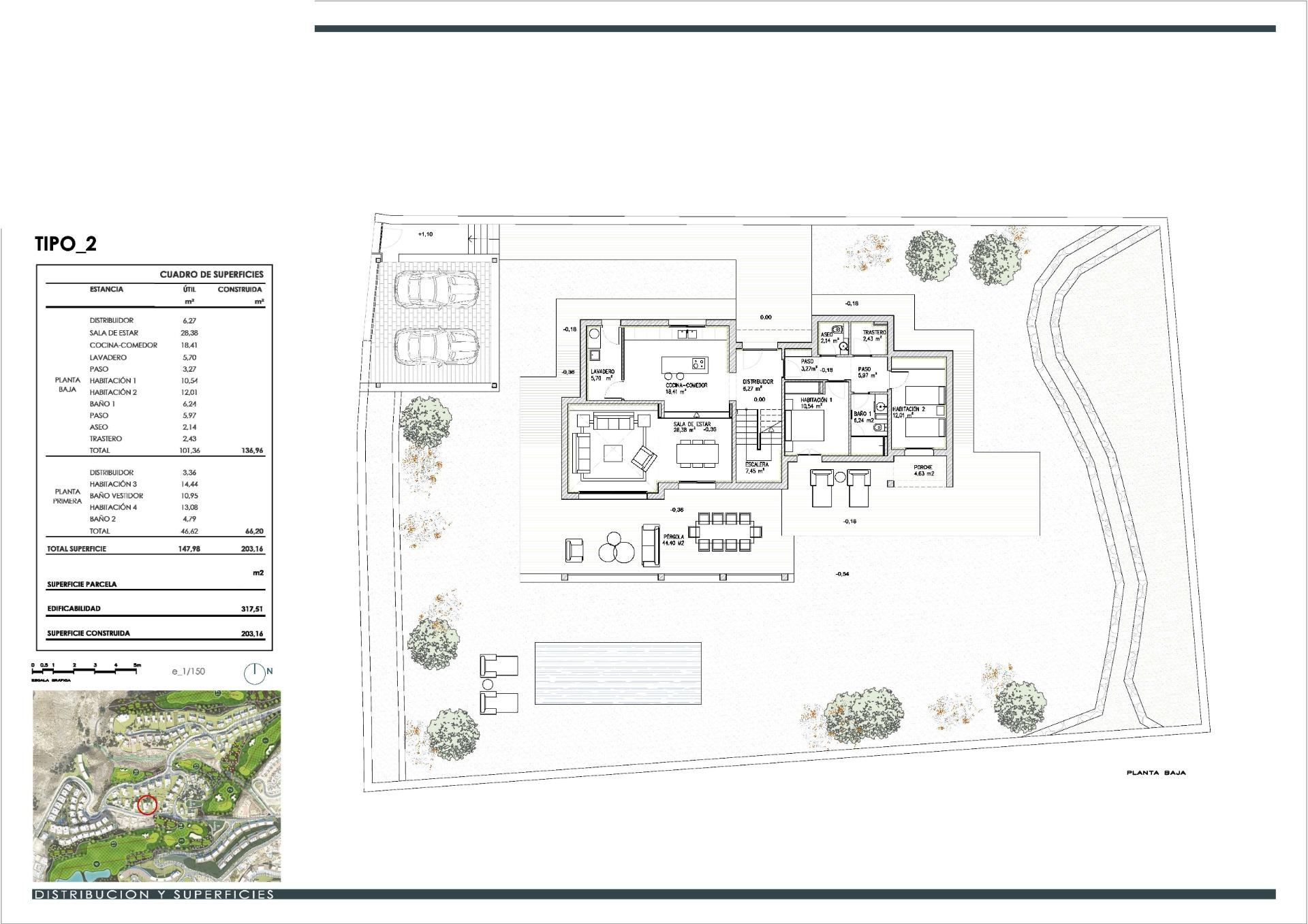 Sustainable mediterranean villas for sale in macenas, almería