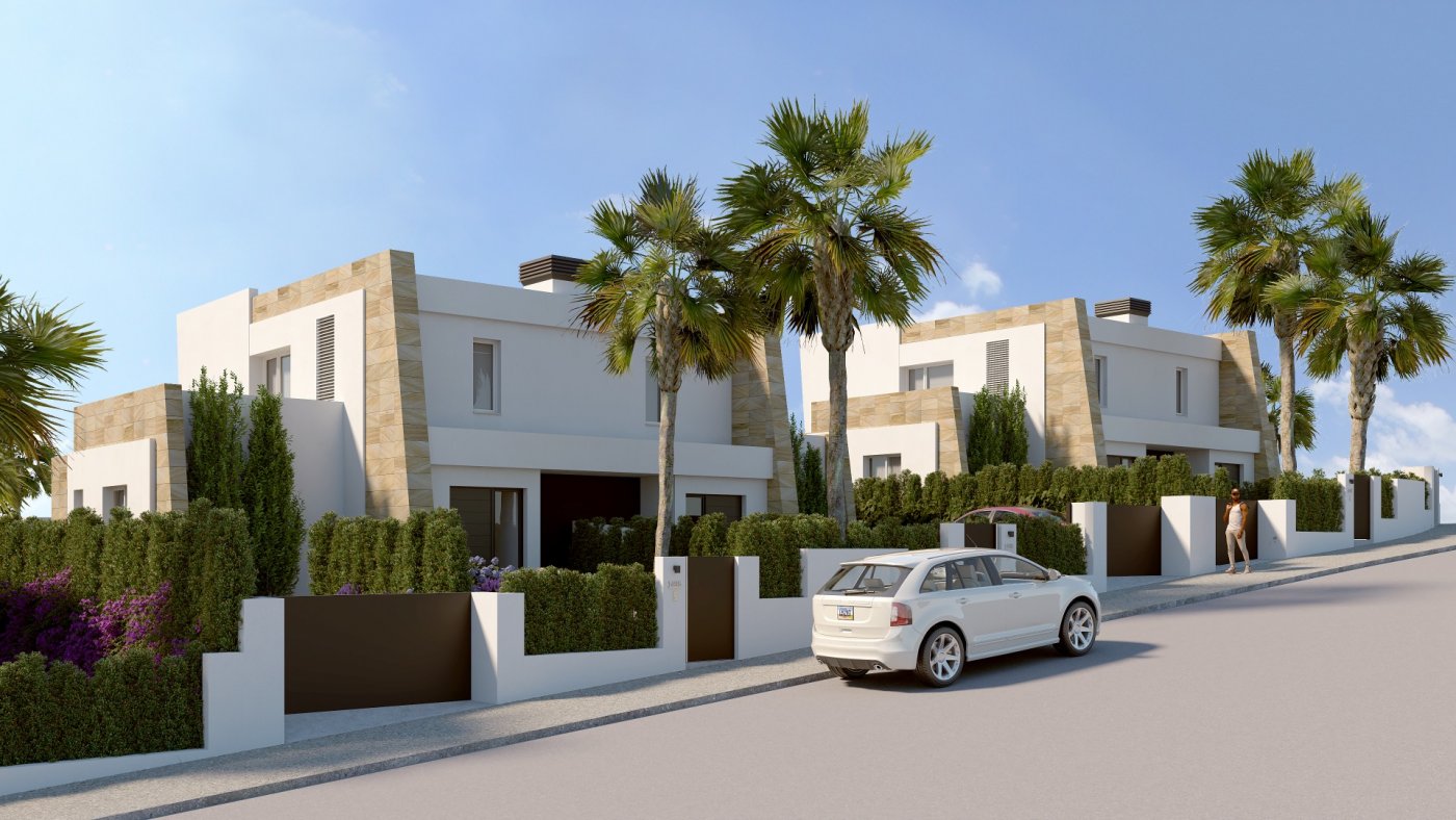 New build semi-detached villas with private pool in la finca golf resort, algorfa