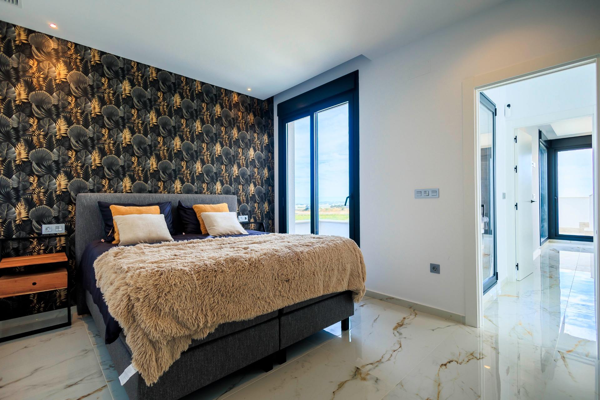 New build villas in pilar de la horadada on the golf course