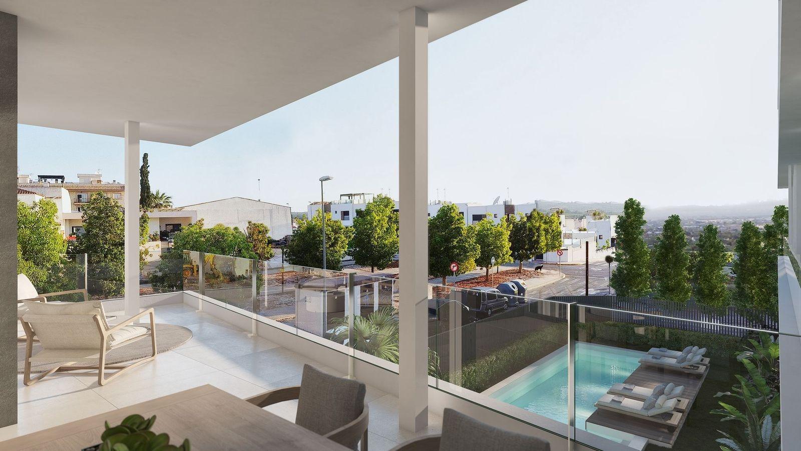 New build apartments in benijofar with a central location
