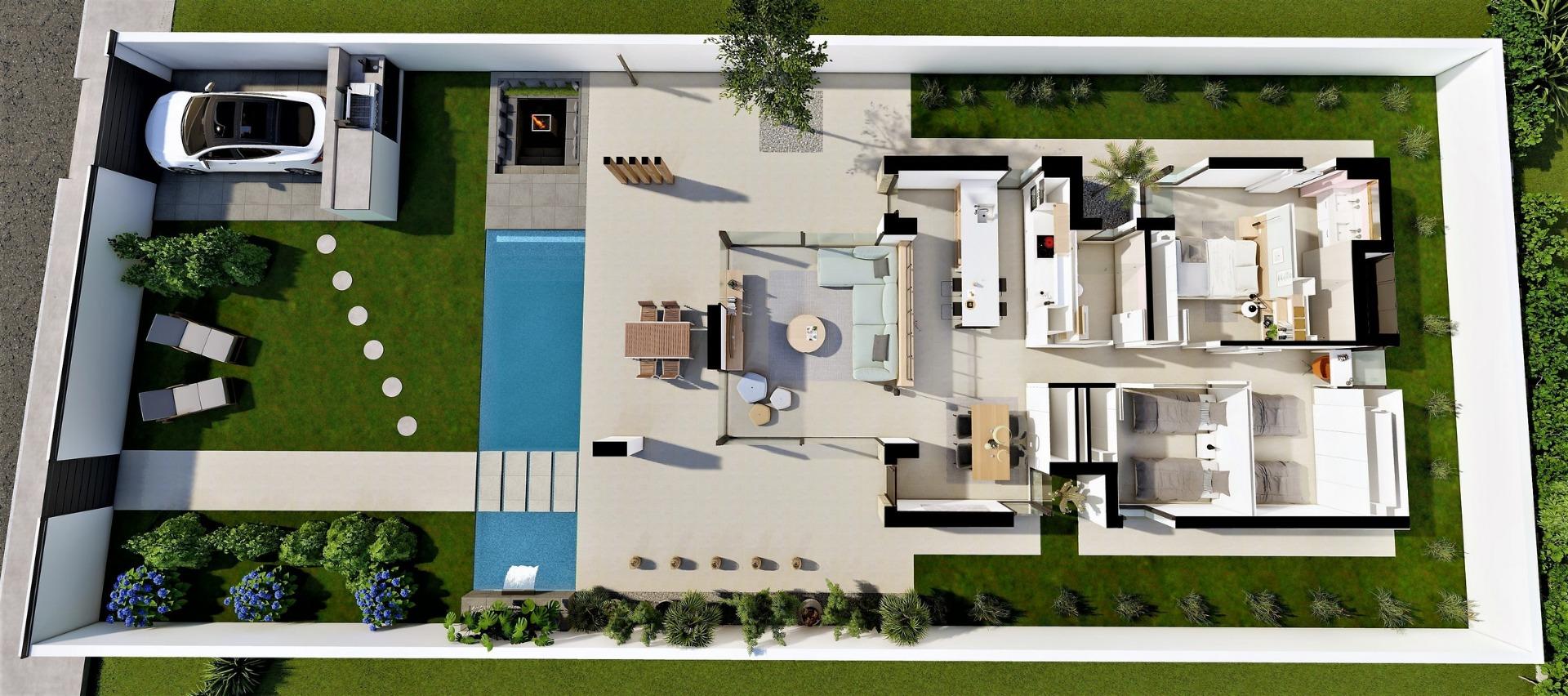 New build villas in san fulgencio
