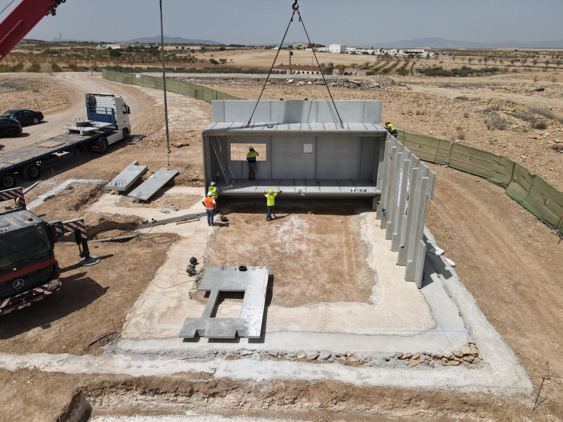 New build bungalows in fuente alamo, murcia