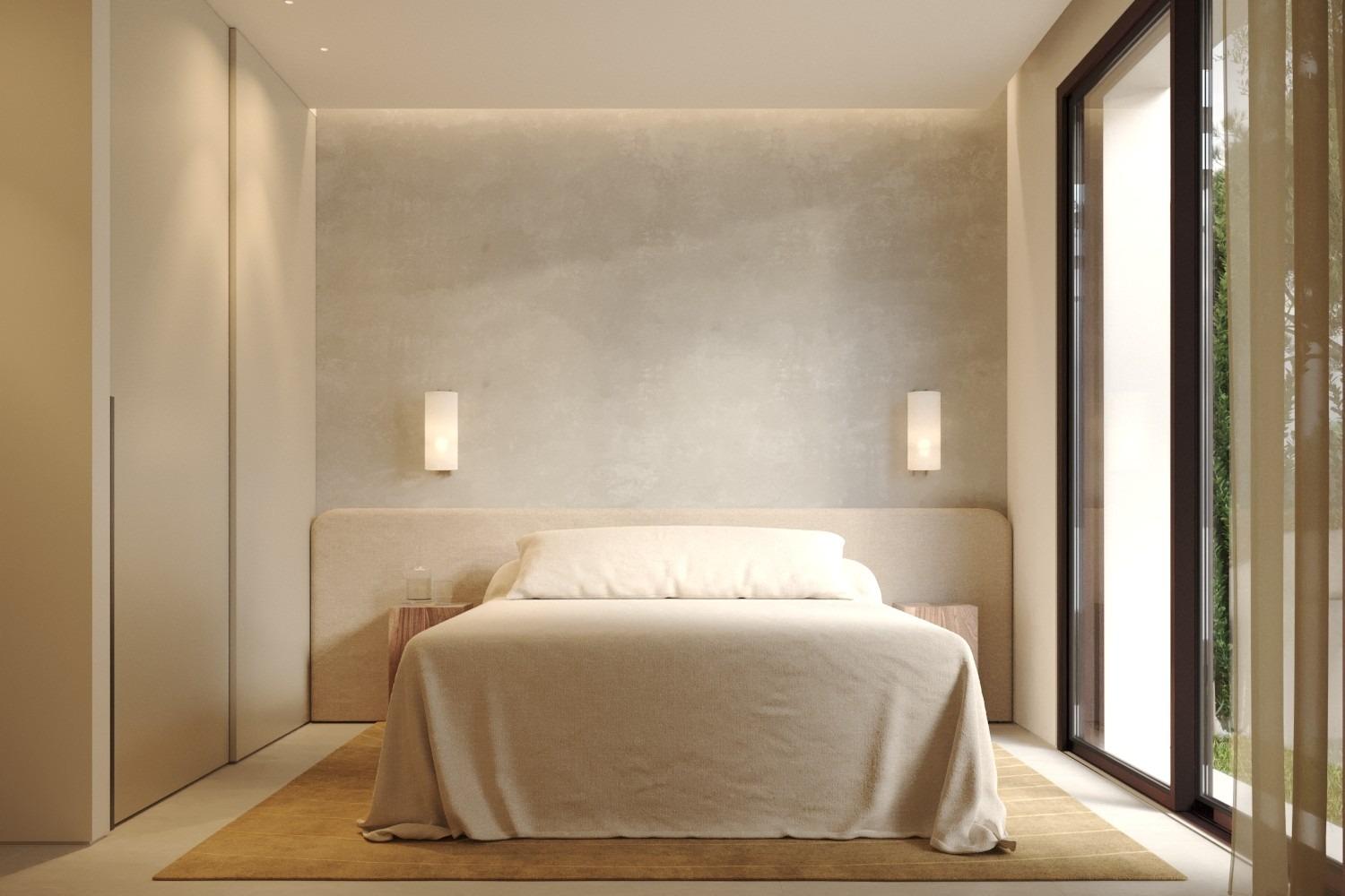 New build corner quad villas with private pool in dolores, alicante