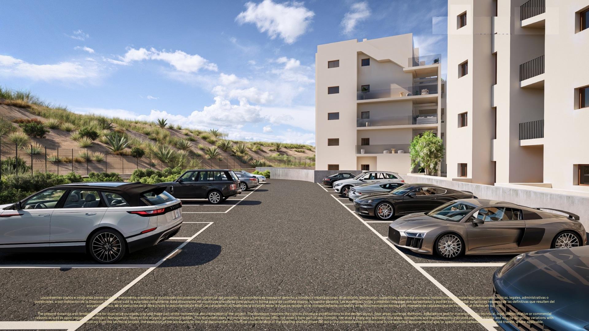 New build apartments and semi detached villas in corvera hills golf-murcia