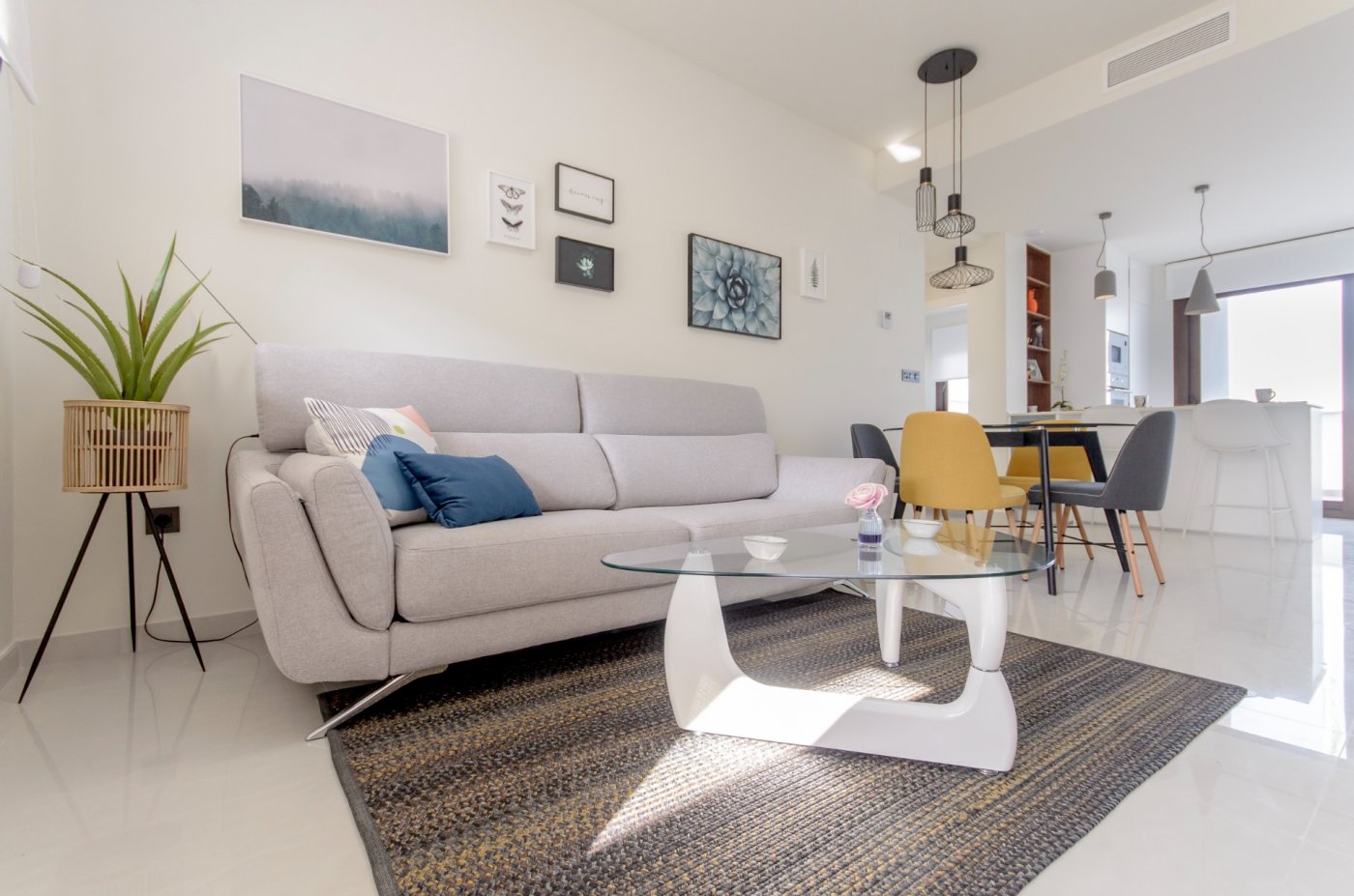 New build residential of bungalow apartments in los balcones, torrevieja