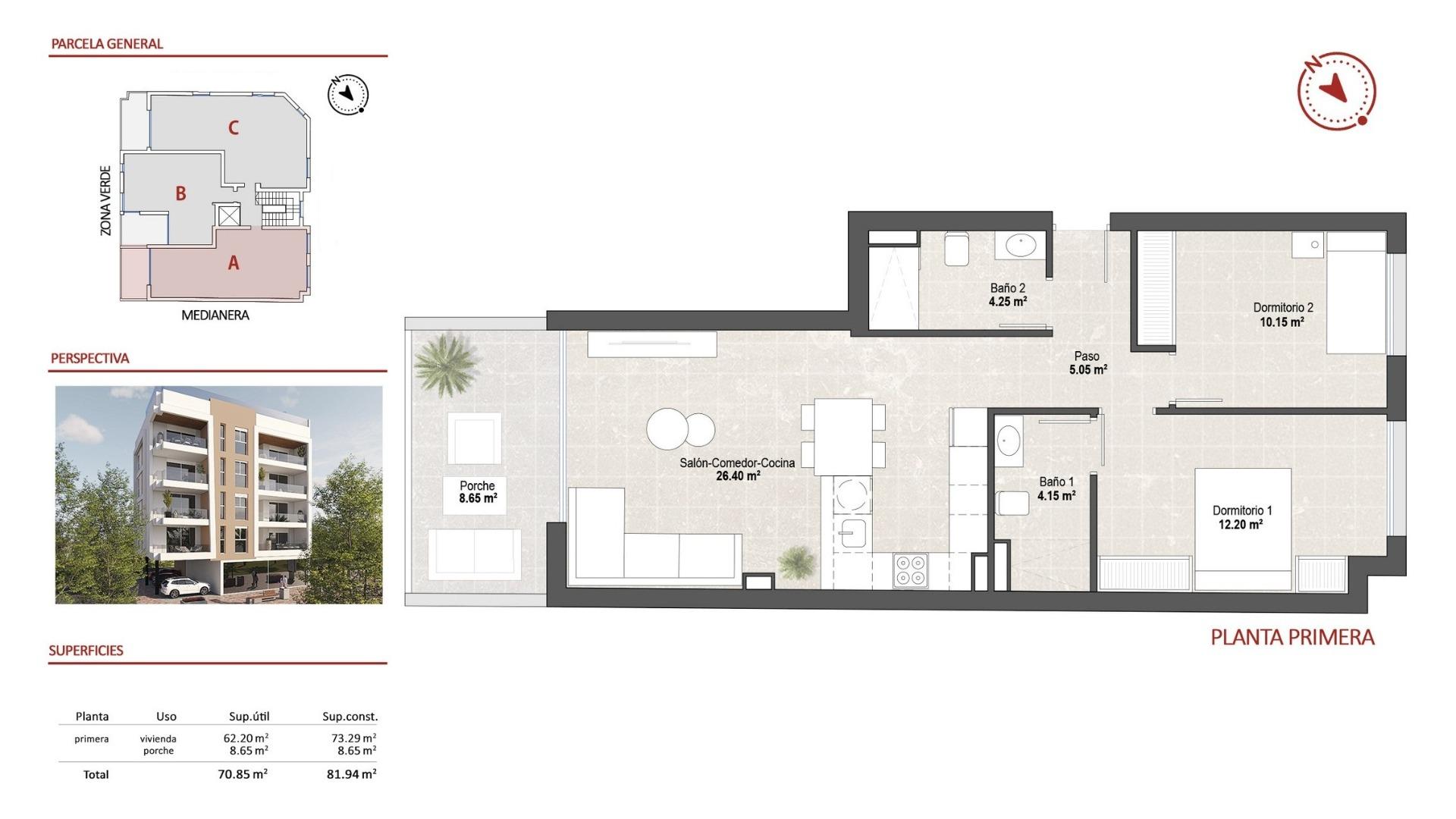 Tourist licensed new build apartments near the beach in lo pagan san pedro del pinatar