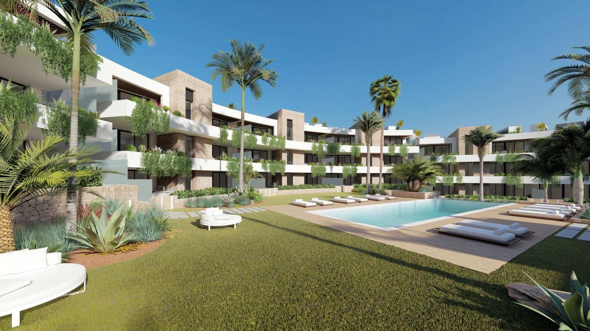 New build residential complex in la manga club resort
