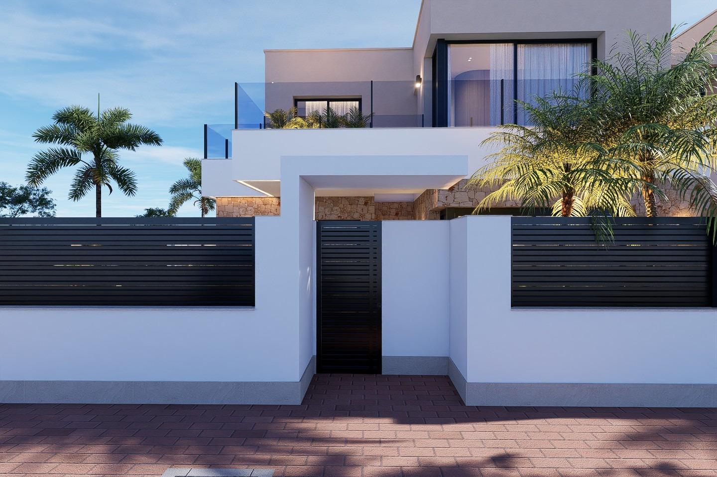 New build luxury villas for sale in san pedro del pinatar near the mar menor