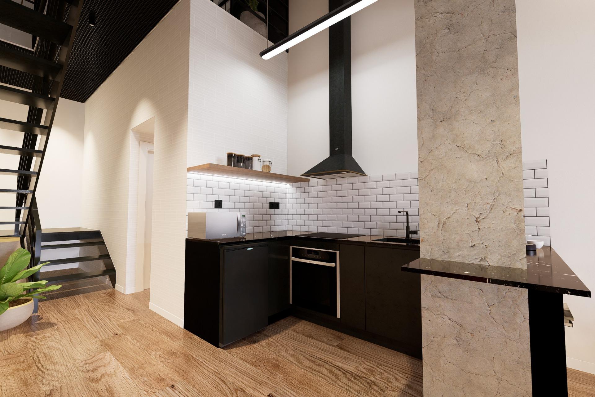 Modern duplex loft apartments in the heart of alicante