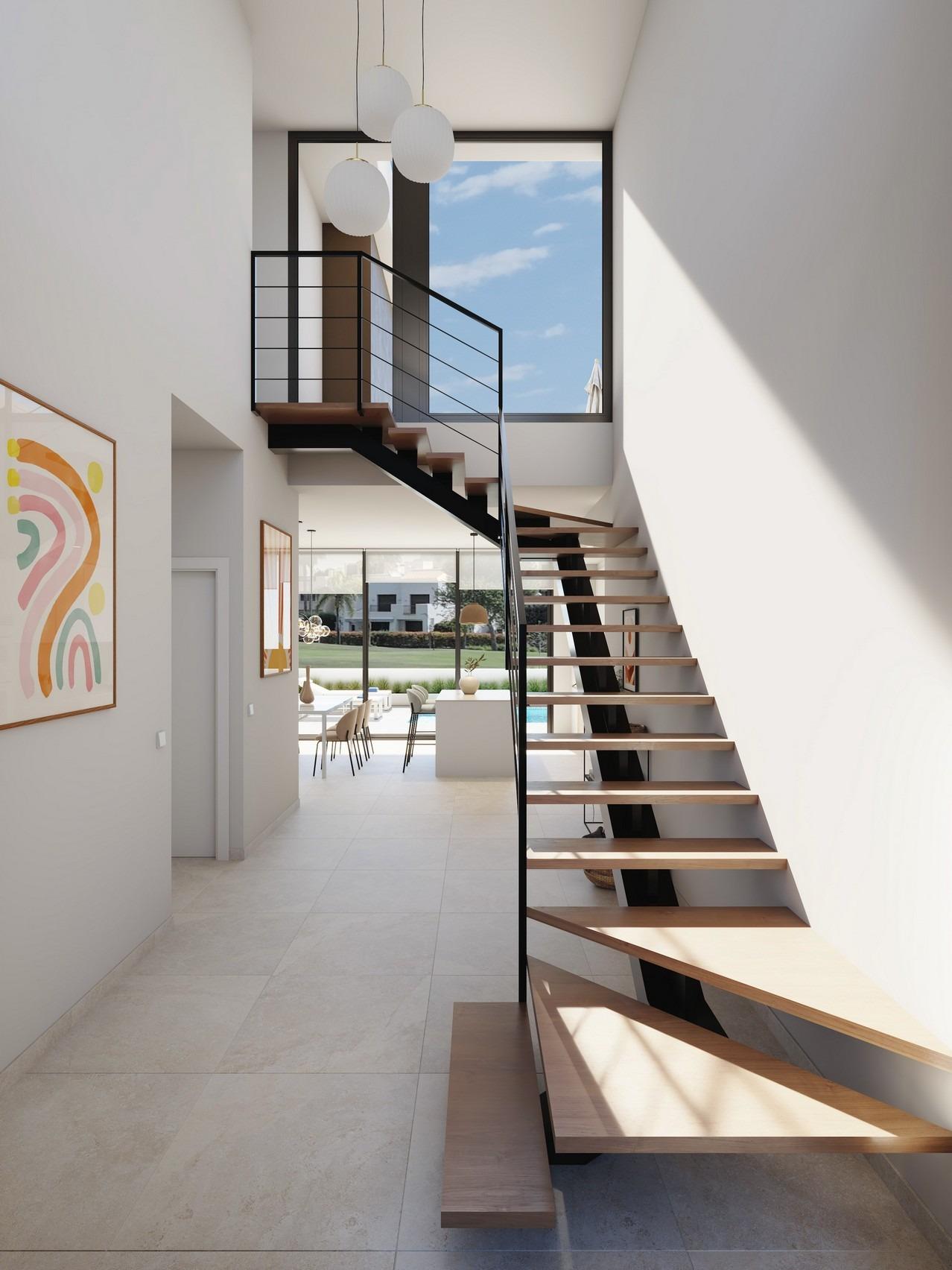 New build villas on the frontline of roda golf with private pool