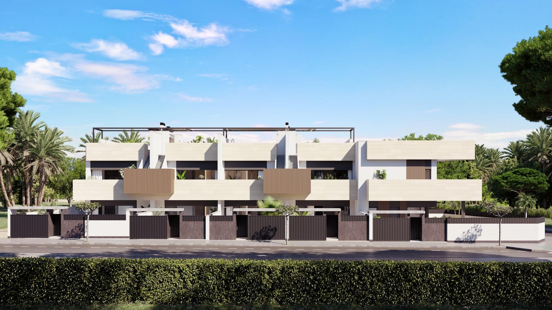 Boutique development of new build homes with private pools in pilar de la horadada