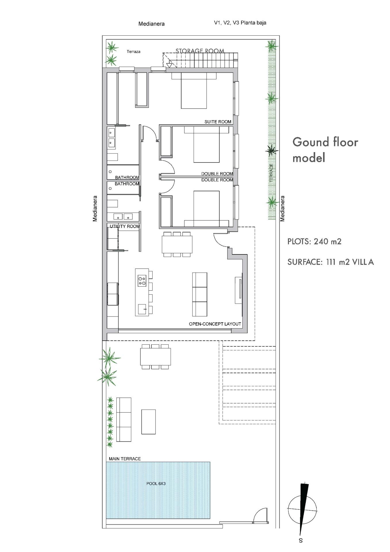 New build villas with private pool near la serena golf in los alcazares