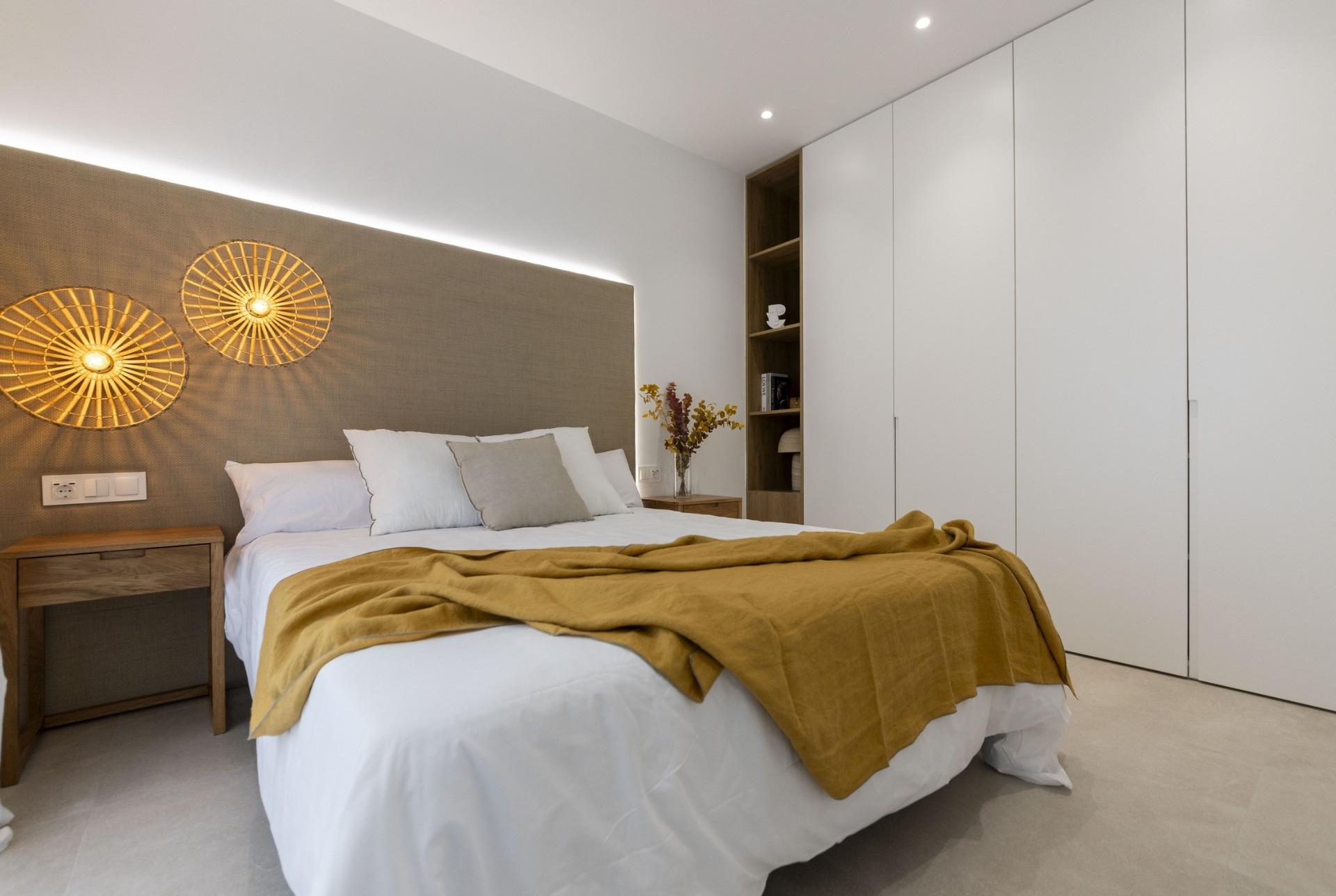 New build one level villas in altaona golf resort, murcia