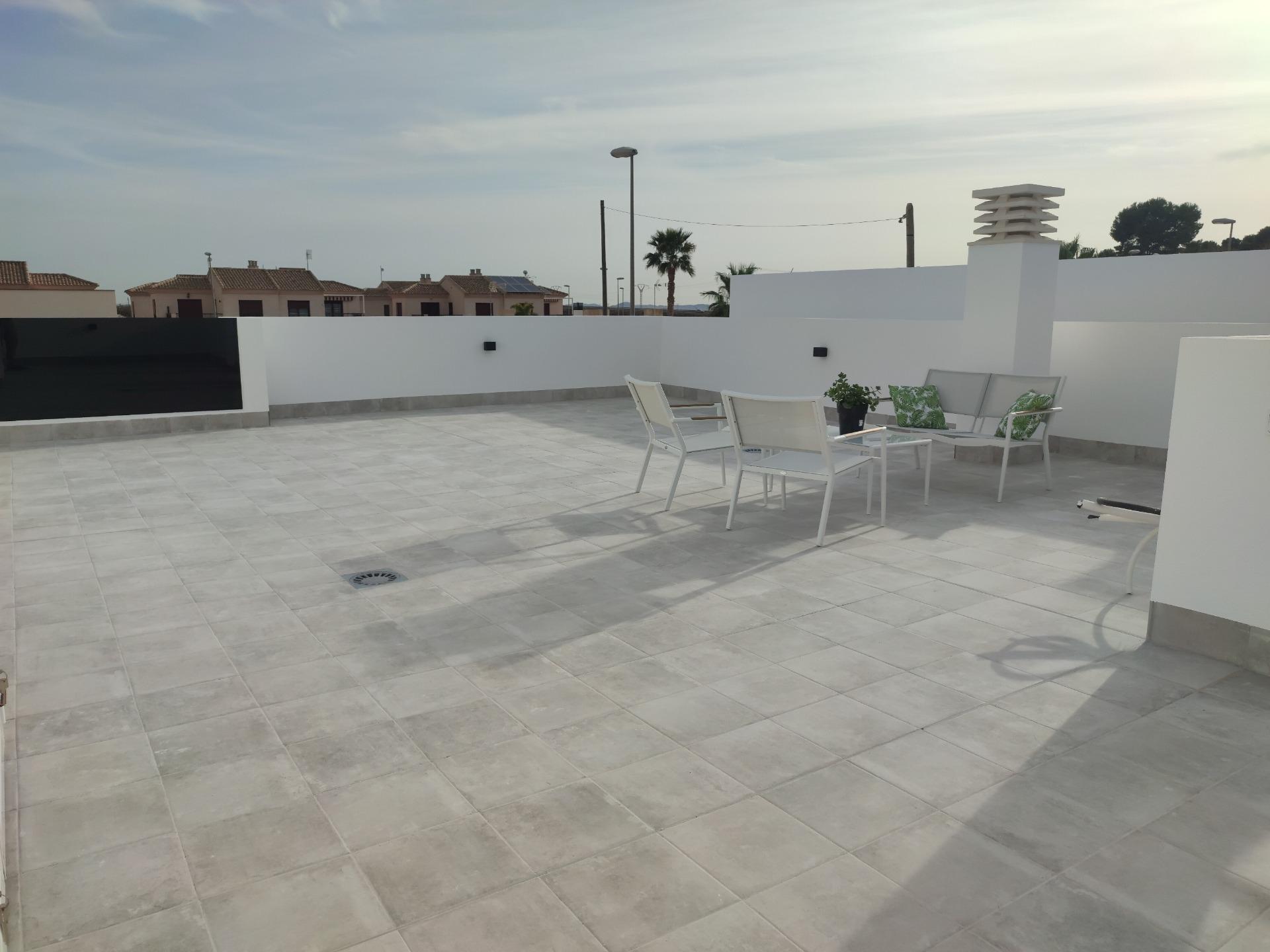 New build one level villas in balsicas, murcia
