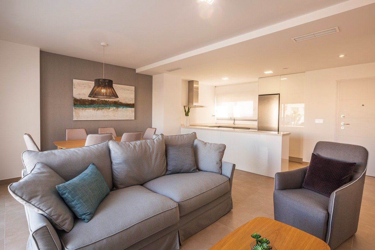 New build residential of bungalow apartments in vistabella