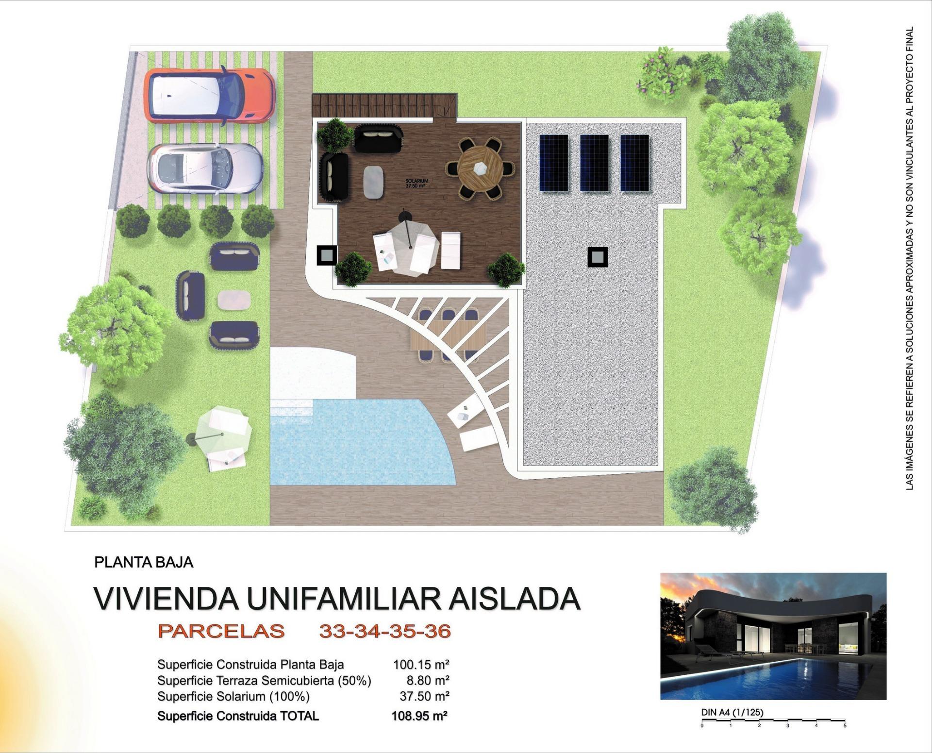 New build villas in los montesinos