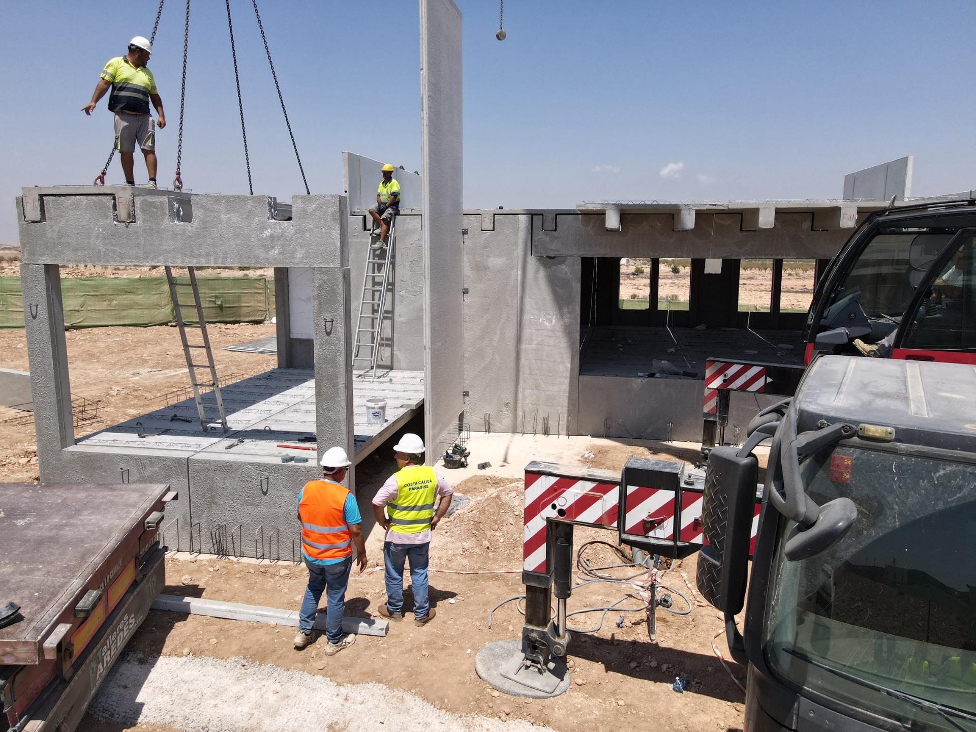 New build bungalows in fuente alamo, murcia