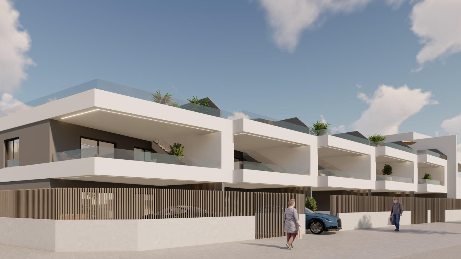New build apartments and bungalows for sale in pilar de la horadada near the beach