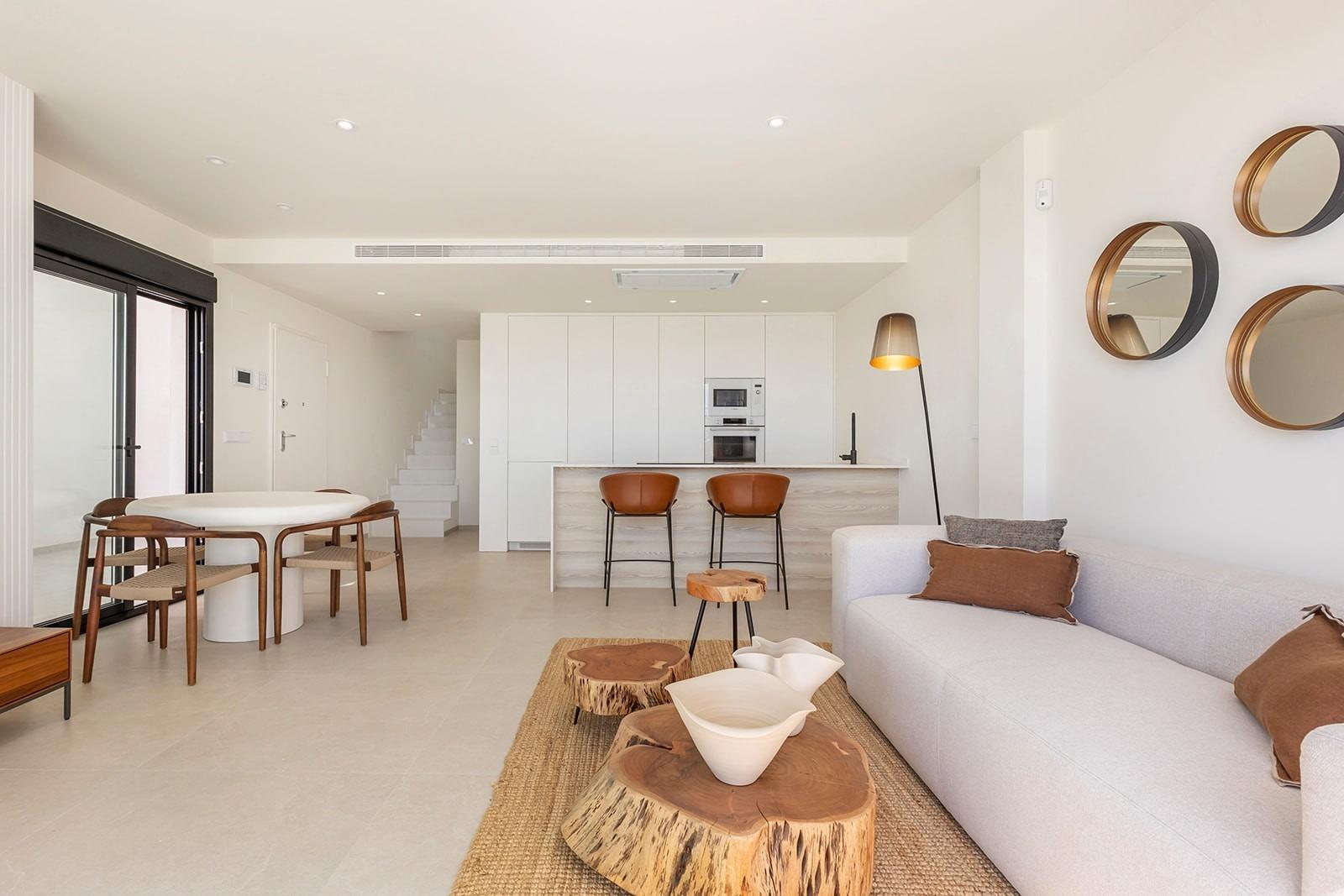 New build villas with private pool near la serena golf in los alcazares