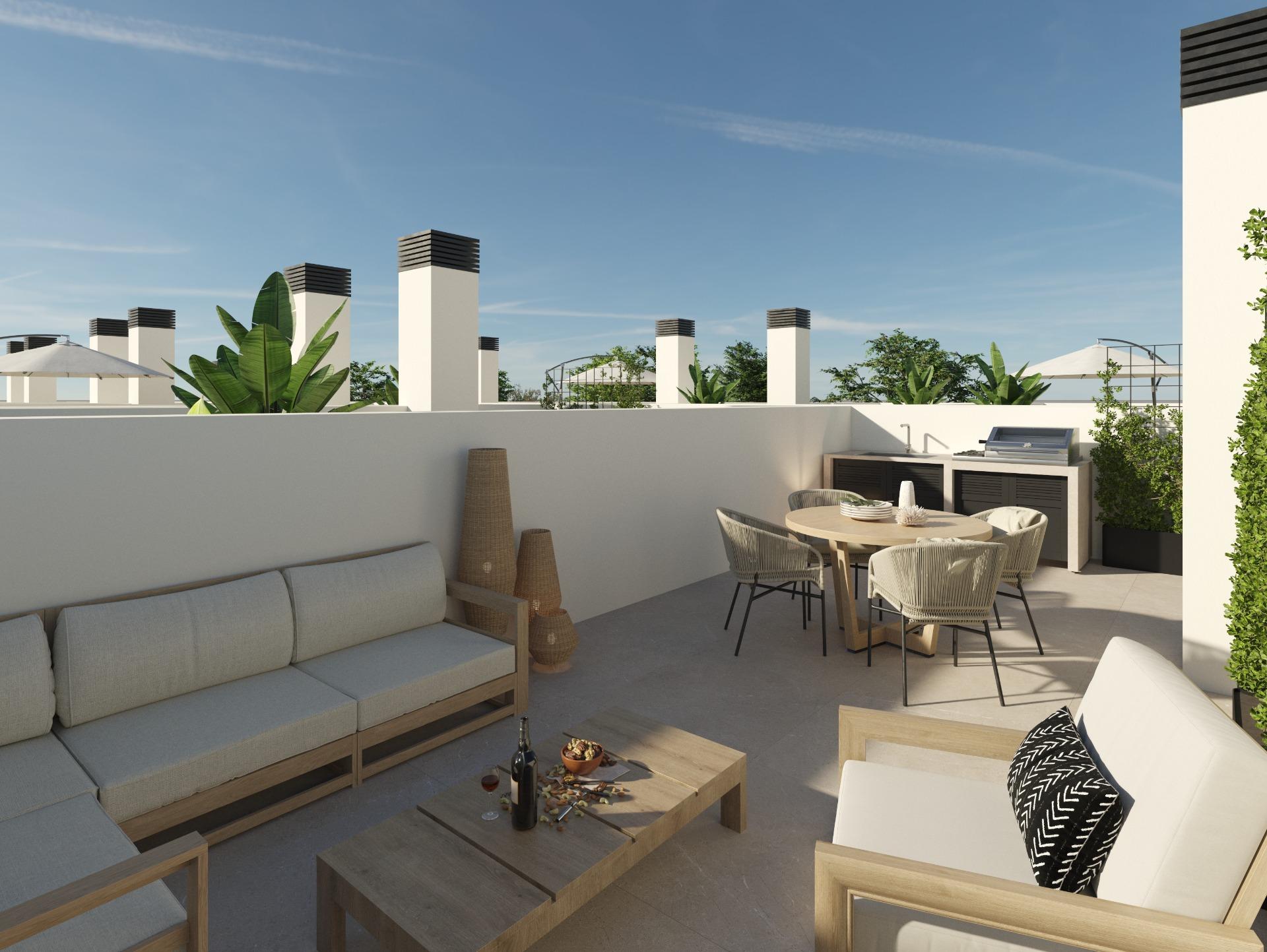 Modern townhouses in dolores with comunal pool