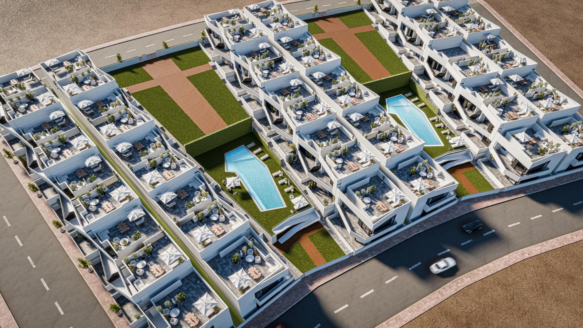 Newly built bungalows in san miguel de salinas with 2 communal swimming pools