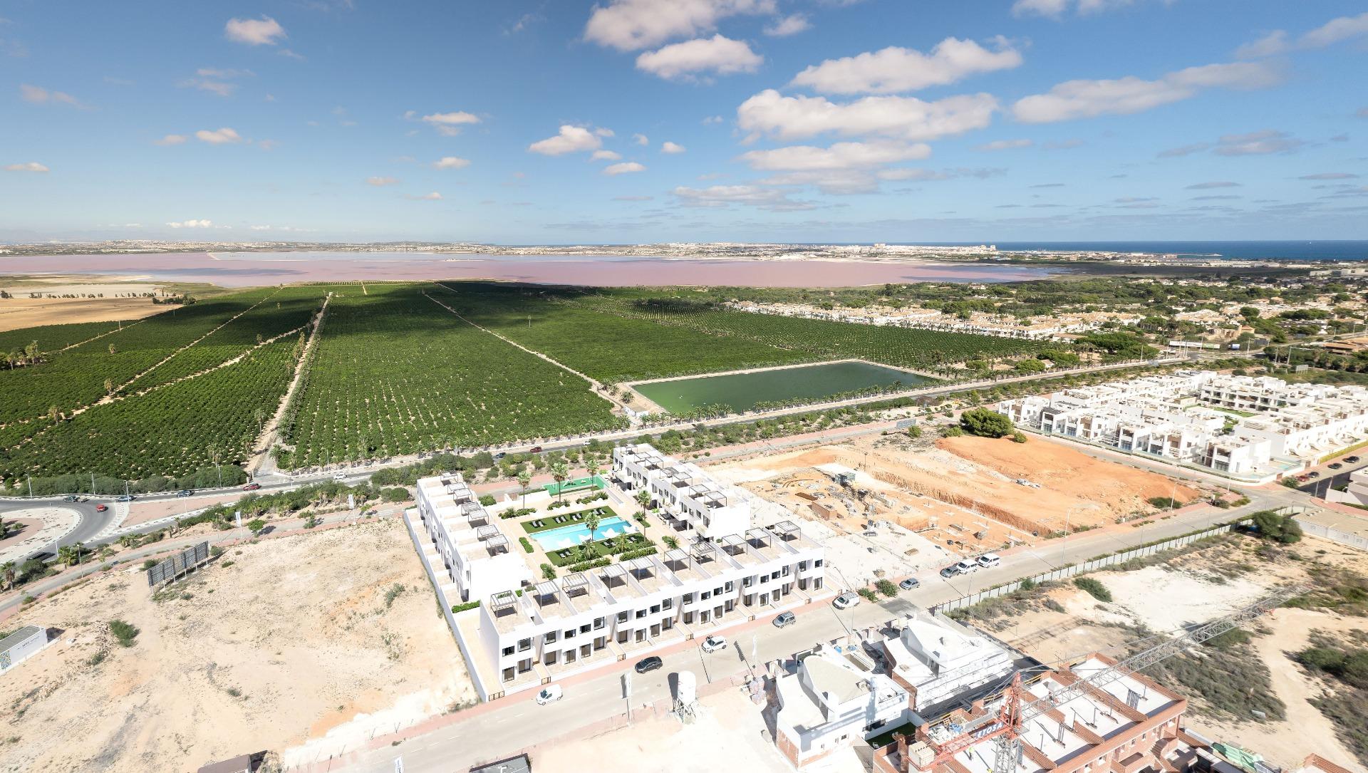 New build residential of bungalow apartments in los balcones