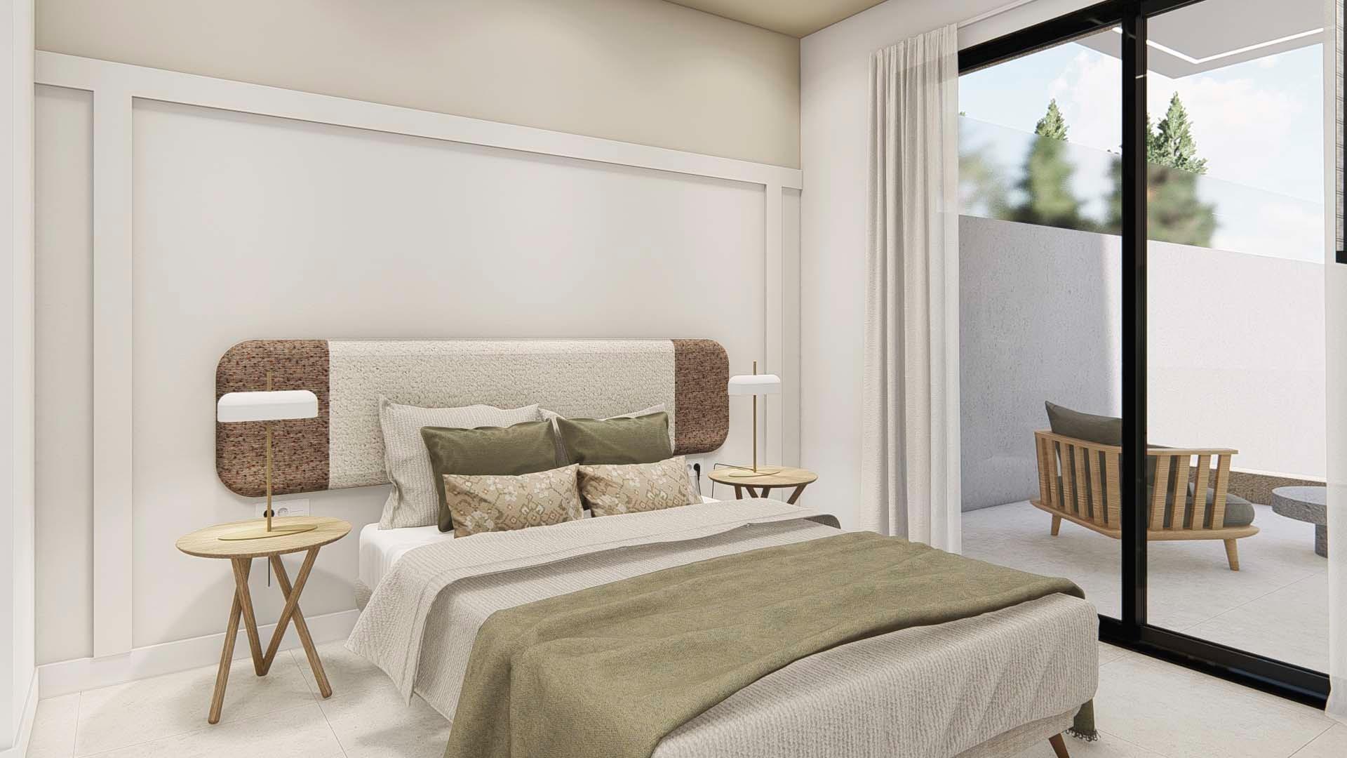 New build semi-detached and terraced villas in dolores, alicante