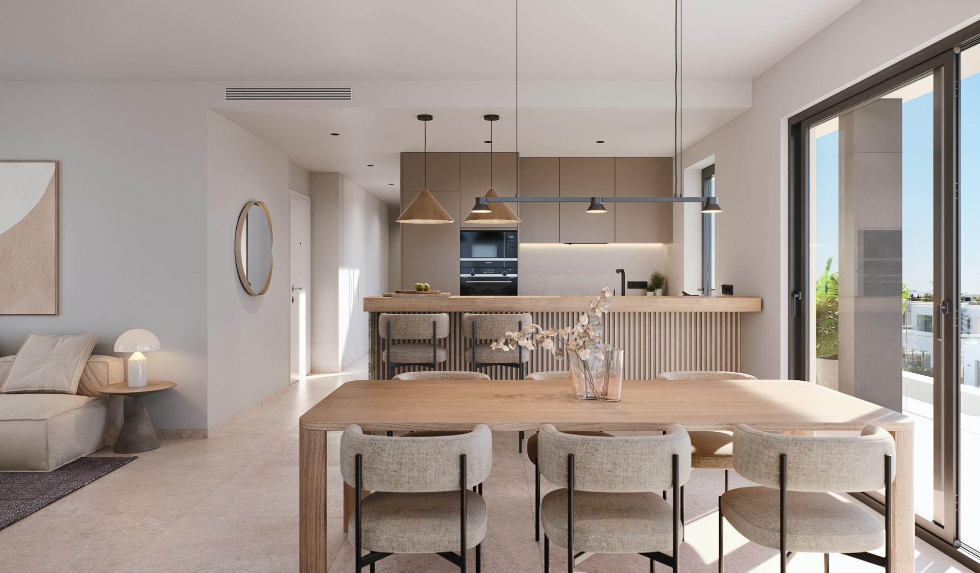 New build residential in private gated resort in province of murcia