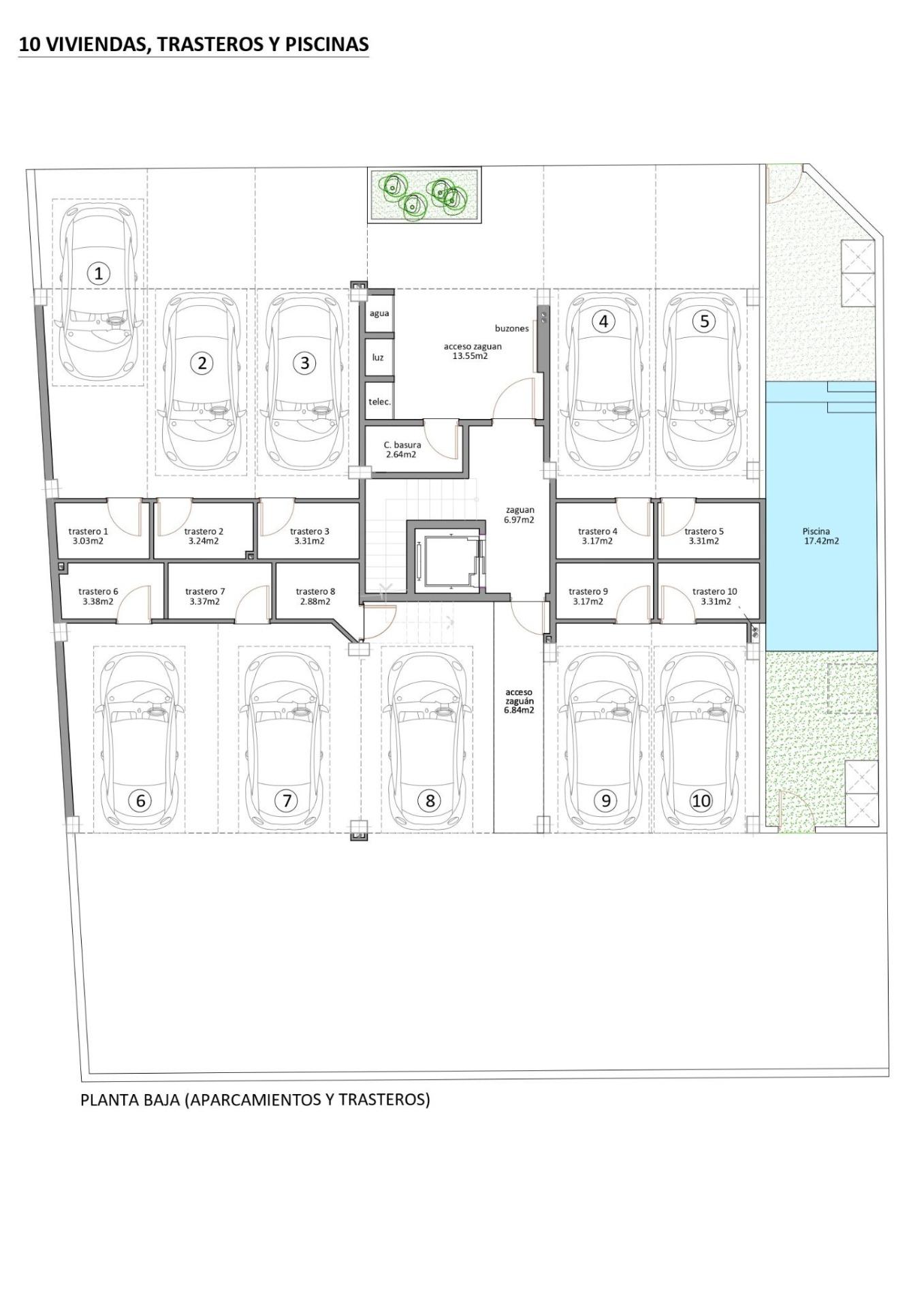 New build apartments just 100 m from the beach in lo pagan, san pedro del pinatar
