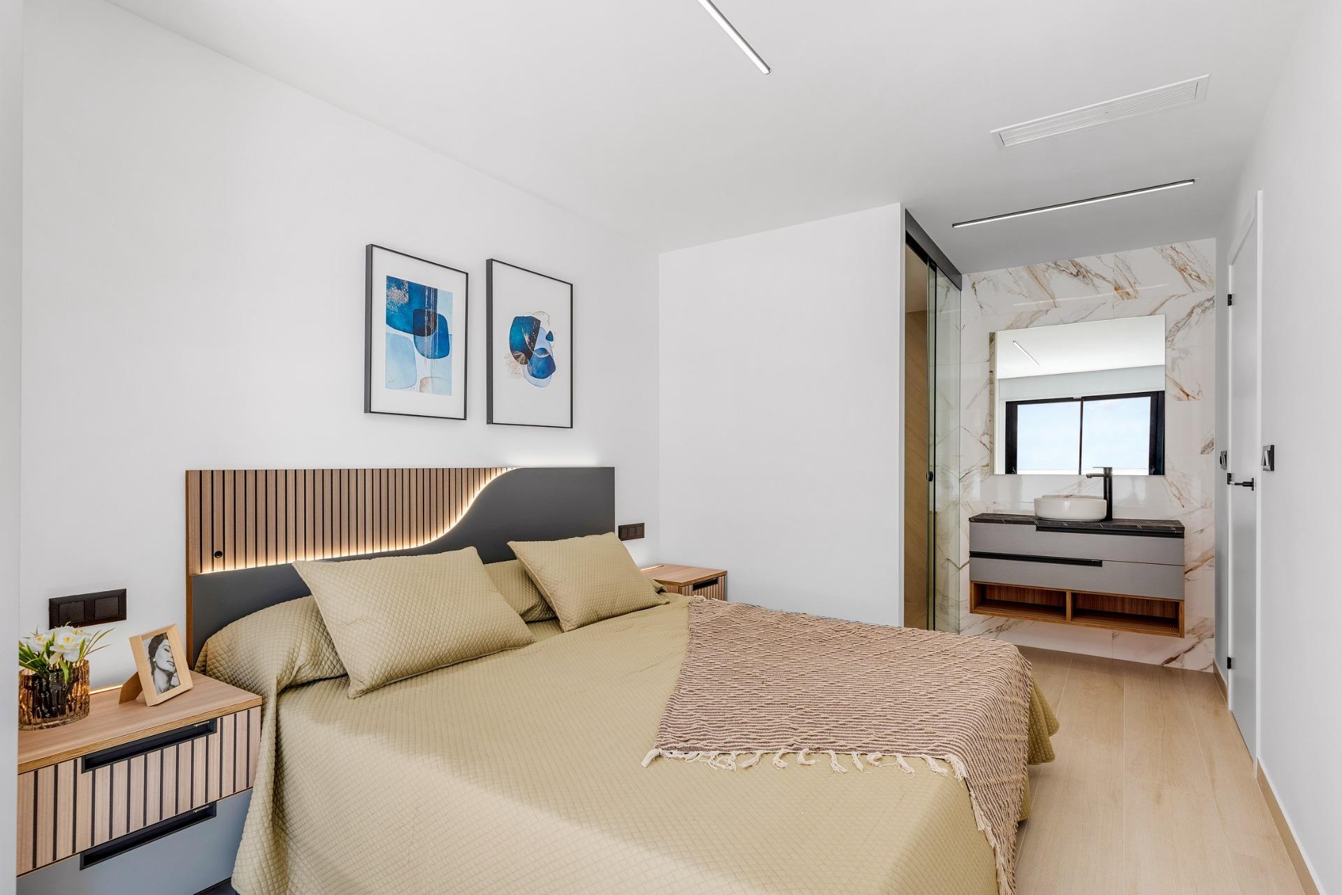 New build tourist licensed apartments with lagoon views in el raso guardamar del segura