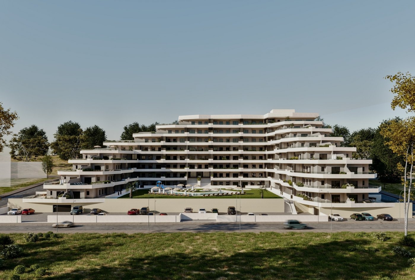 New build residential complex in san miguel de salinas