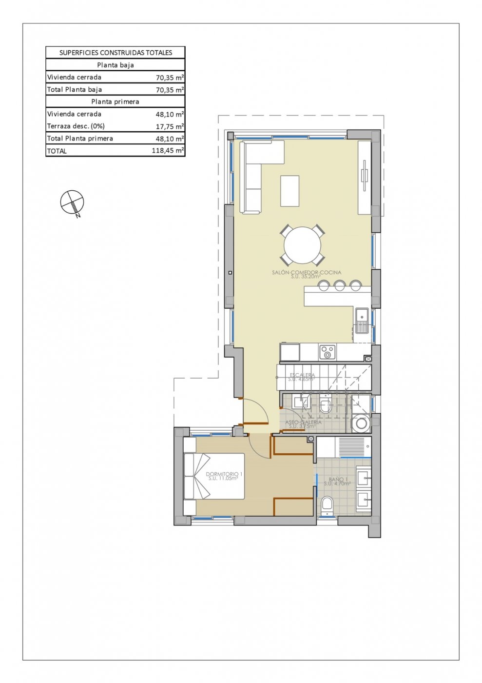 New build villas in pilar de la horadada on the golf course