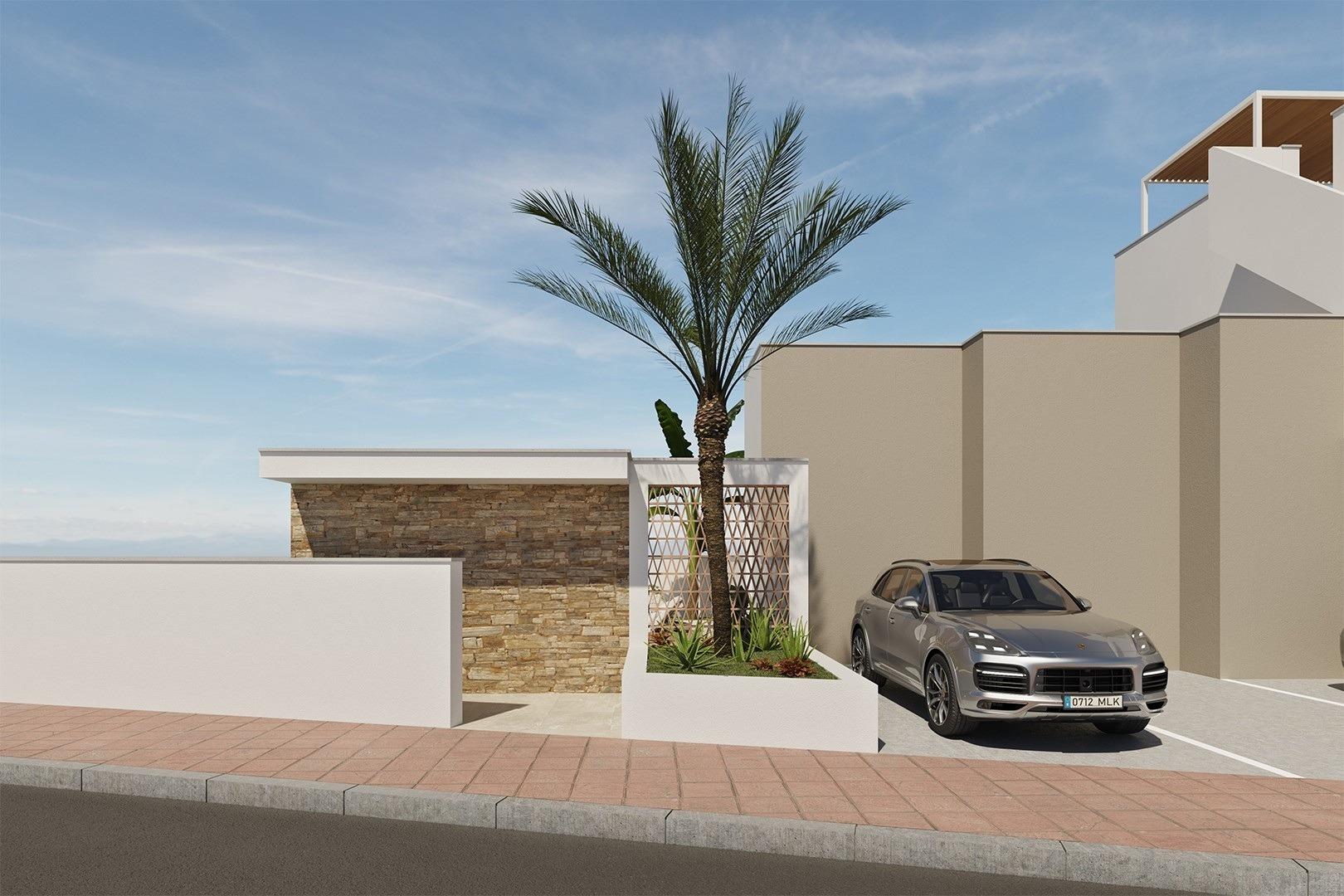 Modern apartments with comunal pool near the beach in san pedro del pinatar